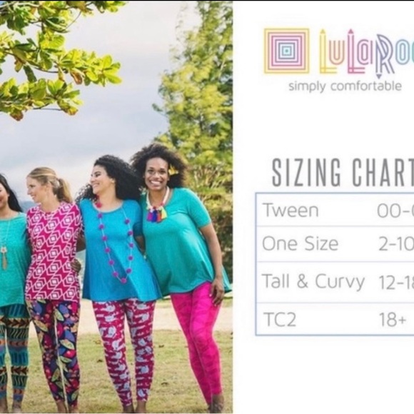 LuLaRoe OS Autism Puzzle Piece leggings - Picture 3 of 3